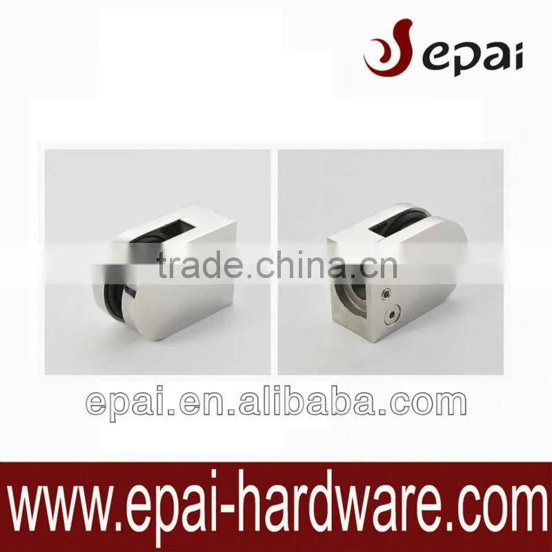 Stainless steel glass fitting/glass connector