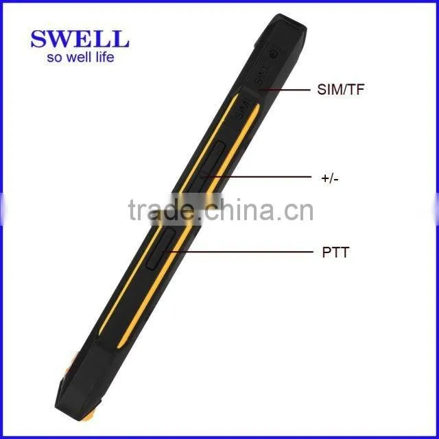 RS232 12pin usb UART Slim Rugged Mobile Phone IP68 Android 5.1 V14G Smartphone