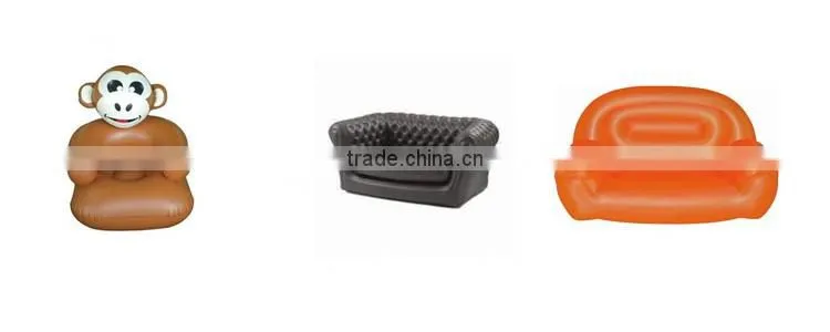 2016 cheap football shape inflatable chesterfield sofa
