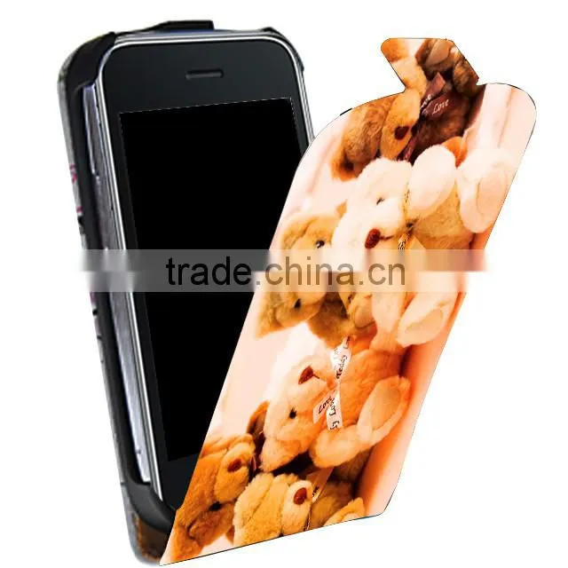 PRINTED PU MAGNETIC LEATHER CASE, FLIP LEATHER CASE FOR LG L FINO