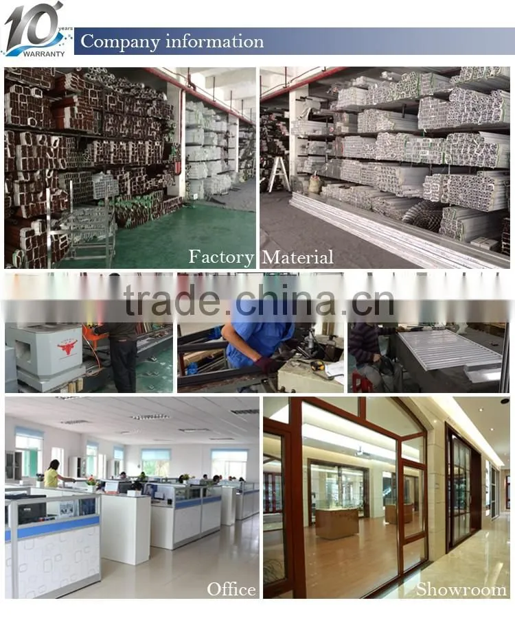 Guangzhou modern used bronze anodized aluminum windows