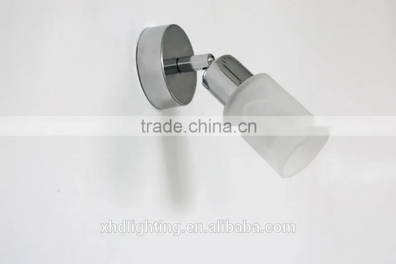 360 degree rotate frosted glass GU10 led spot ceiling lamp Zhongshan Coozen lighting