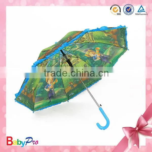 2015 Hot Sale Promotional Light Rain Umbrella Kid Umbrella