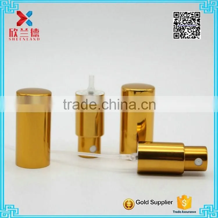 13mm gold perfume twist off sprayer with cap