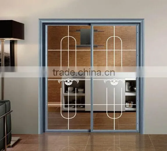 aluminum doors and windows with different surface treatment