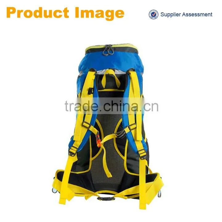 China supplier new product removable stylish 50L camping hiking backpack brand