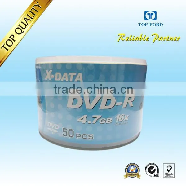 Strong Pallet Package for Blank DVD-R 4.7GB 16X 120MIN