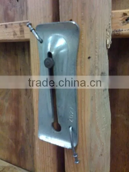 snap tie wedge of concrete form plywood