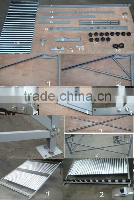 First level with highest standard solar collector
