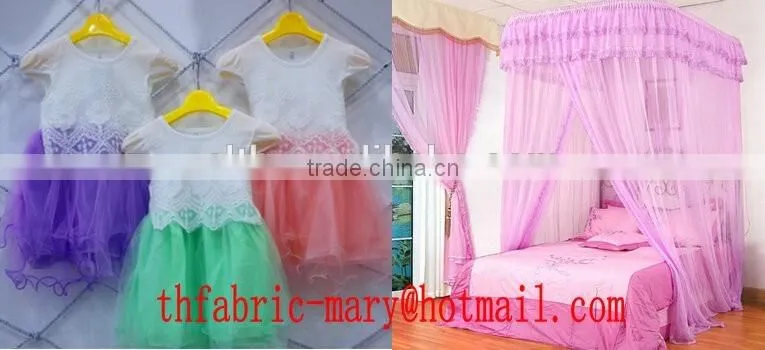 100% polyester base net poly mesh fabric lace 3006