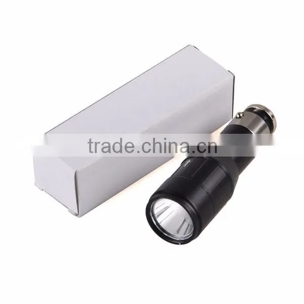 Custom Cigarette Lighter Rechargeable 12 Volt Super Bright Q5 LED Car Flashlight