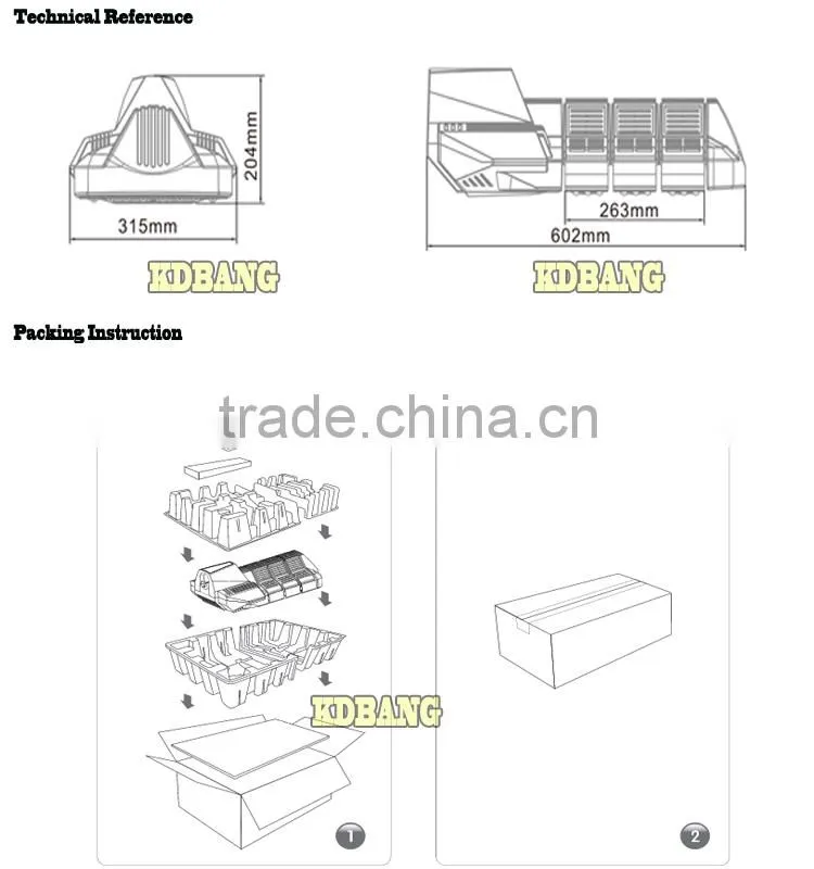 Lighting factory Meanwell driver Cree LED 90w Street light