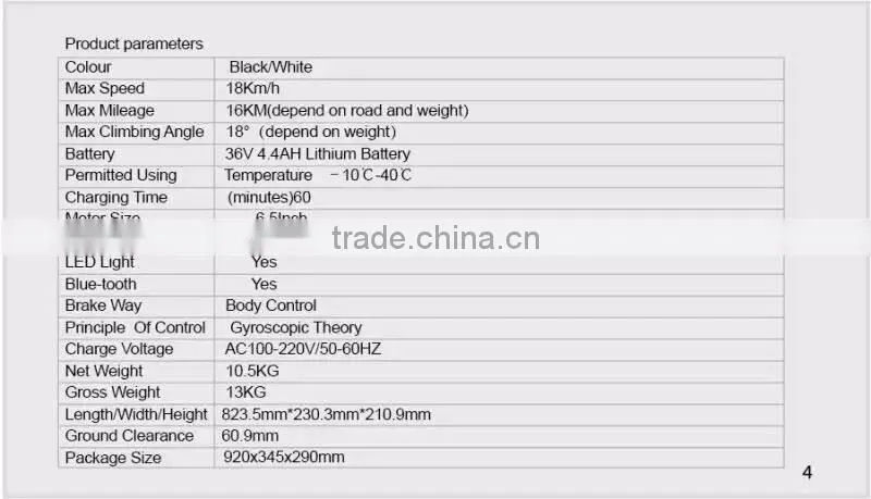 One Wheel Skateboard Electric Smart Unicycle Smart Balance Board Hooverboard Drift Trike