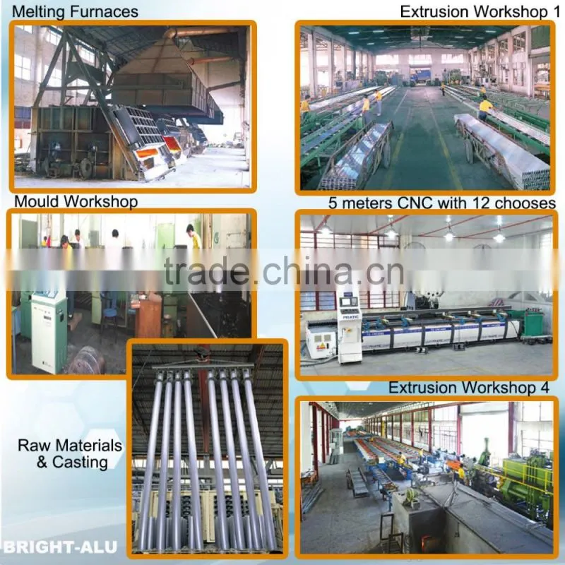 Different varieties deep processing aluminum extrusion profile for solar bracket
