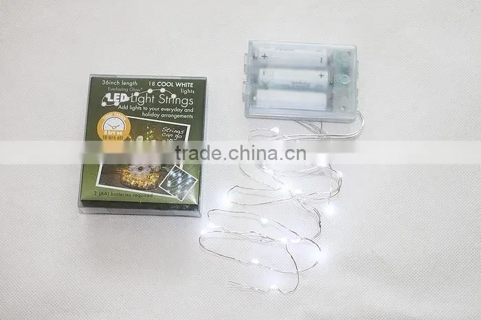 novel led christmas copper wire string lamp