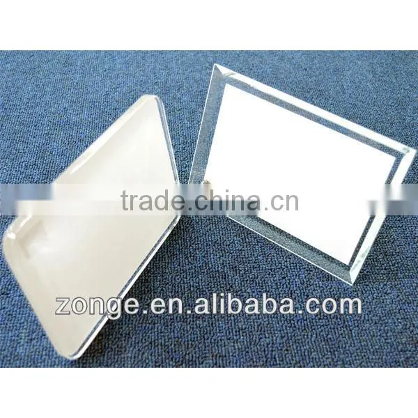 Glass Sublimation Blank Photo Frame for Sbulimation