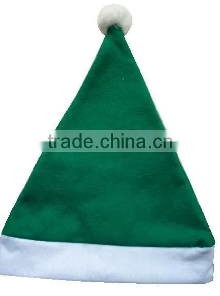 100% polyester felt christmas hat