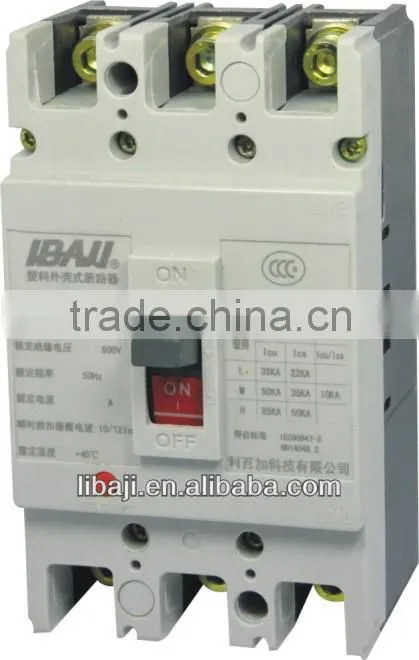 mccb moulded case circuit breaker 100amp 3 pole