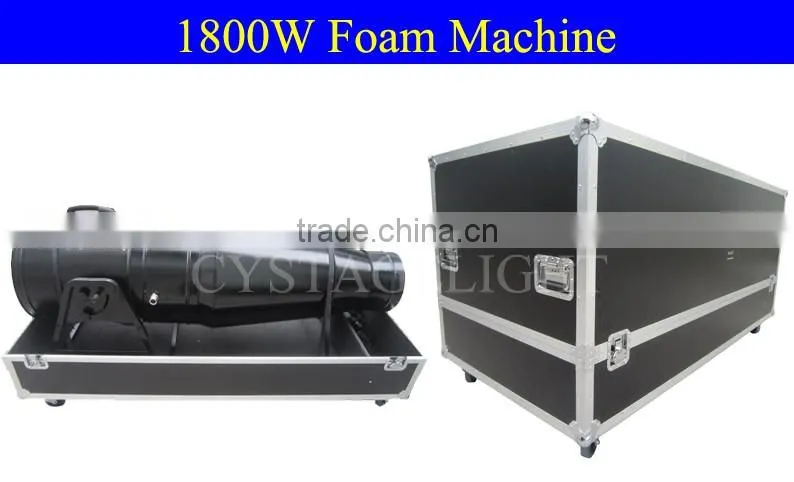 Stage Effect Equipment 1800W Playground Spray Foaming Machine