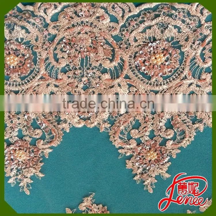 Wholesale Best Price Hand Soft guipure Embroidery Fabric For Dress