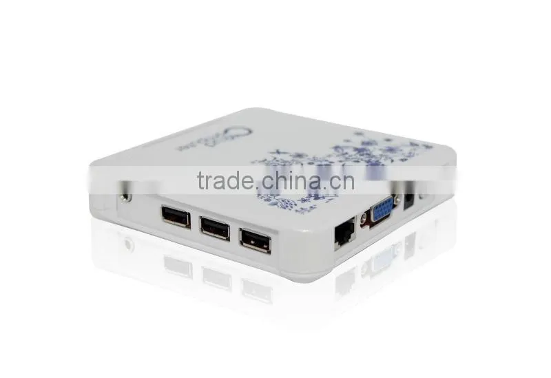 Linux thin client FL200 with 3 USB ports support wifi and HDMI for office call center