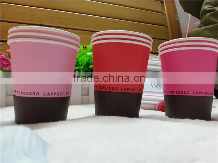 Best popular for party drinking usage factory supply customized paper cup 6 oz with good quality and low price