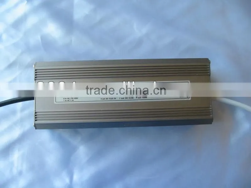 150w waterproof led power supply 12v