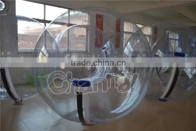 Popular water zorb balloon kid size hamster ball inflatable water walking ball for sale