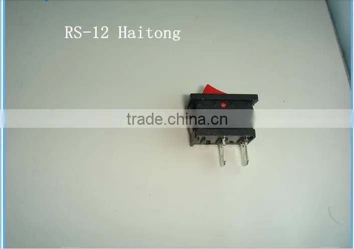hot selling led light bar rocker switch RS-12 250v