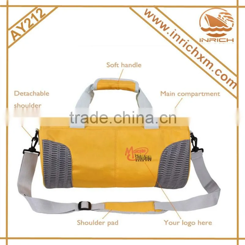 Fashion Duffle Luggage Gym BagTravel Time Bag