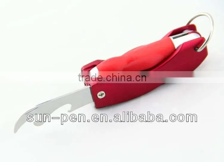 folding multi-funtional pen with fork and mouth gag