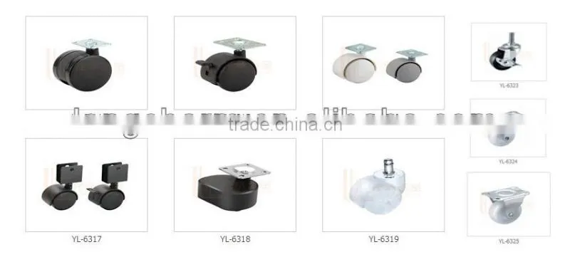 Wholesale transparent locking caster wheel