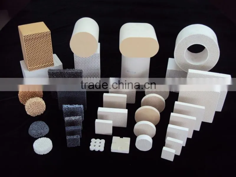 Refractory foam filter for foundry