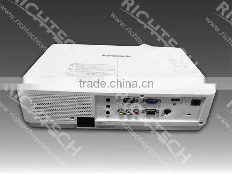 Panasonic Digital Projector PT-VX400 4000 lumens and wide angle lens better for floor projection with the lowest shipping cost
