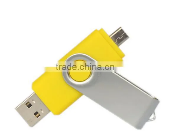 promotional hot bulk mobile phone cellphone otg usb flash drive