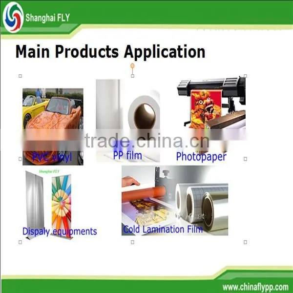 1090mm factory price Matt PP synthetic Paper. Jumboo Roll label