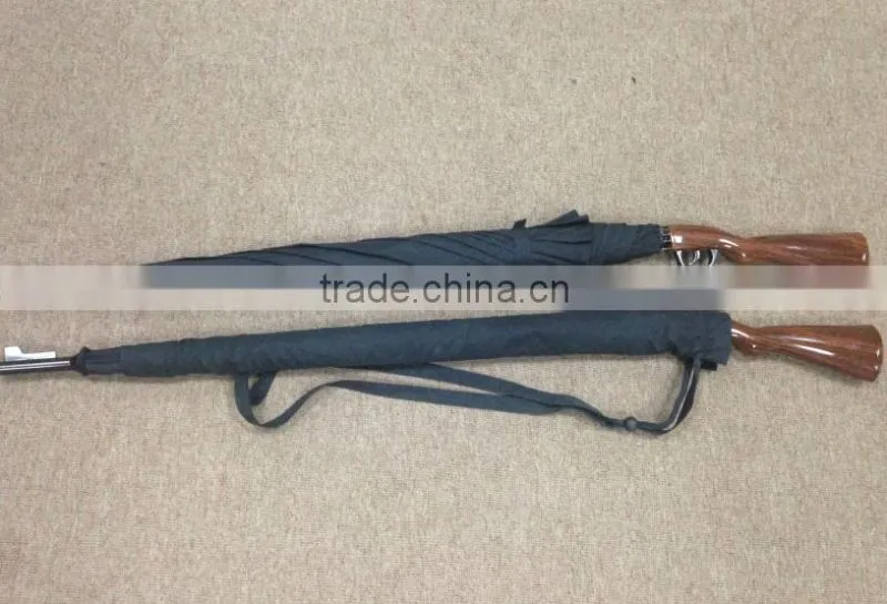 gun umbrella factory for all kind of advertising 27" stick cosplay umbrella