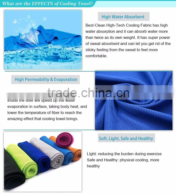 2016 Summer Using Ice Cool Towel