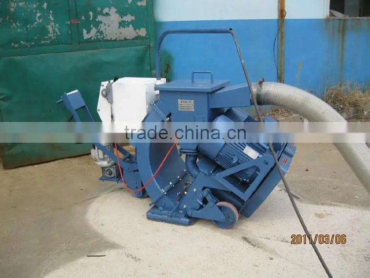 Road shotblasting machine