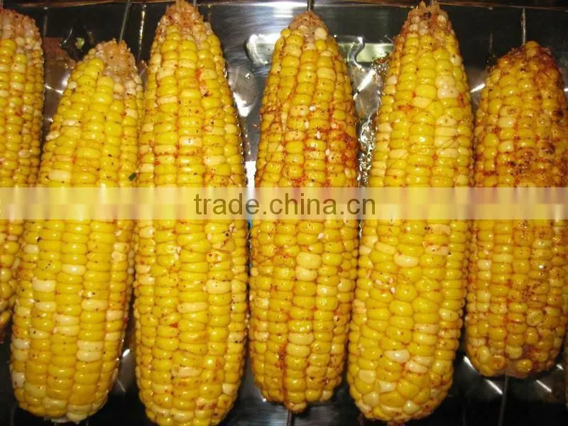revolve type roasts corn machine ,hot sale corn roasting machine