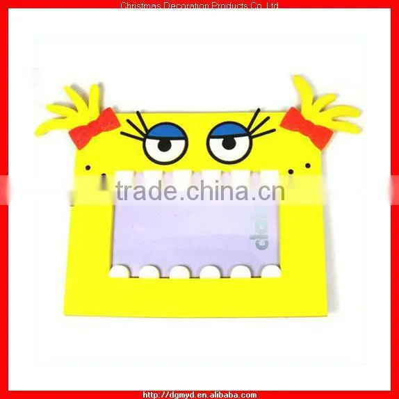 Cake shape 3D soft PVC photo frame for Best Friends (MYD-PF1548)