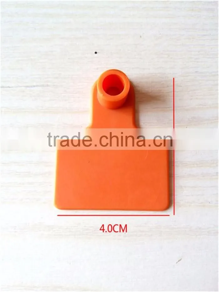 orange adult cattle ear tag/calf ear tag