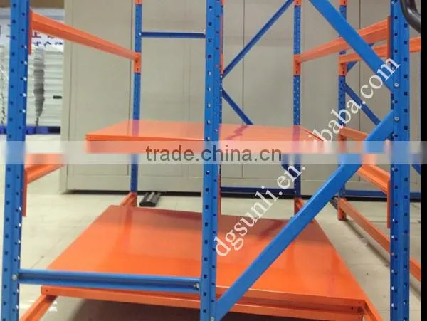 Guangdong supplier storage rack warehouse steel shelving