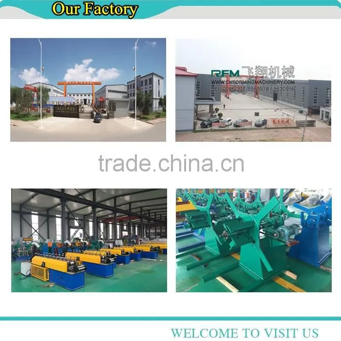 1000 or 1200 mm trapezoidal panel machine, two in one trapezoid panel roll forming machine