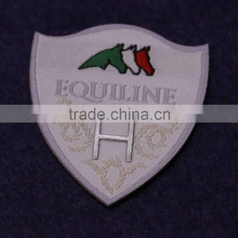 2016 Wholesale Cheap Fashion Merrowed Border Woven Patches And Badges