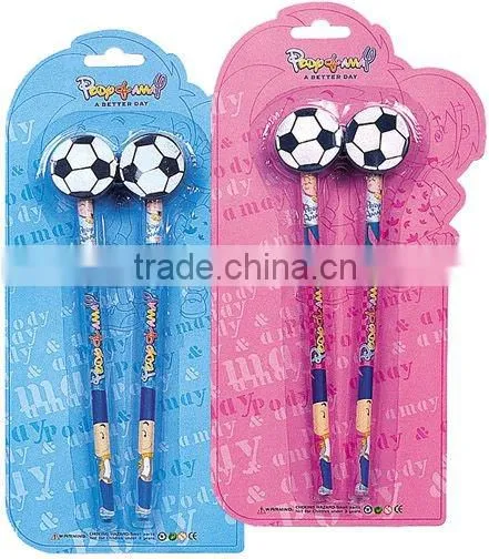 Cartoon Football Wooden Pencil
