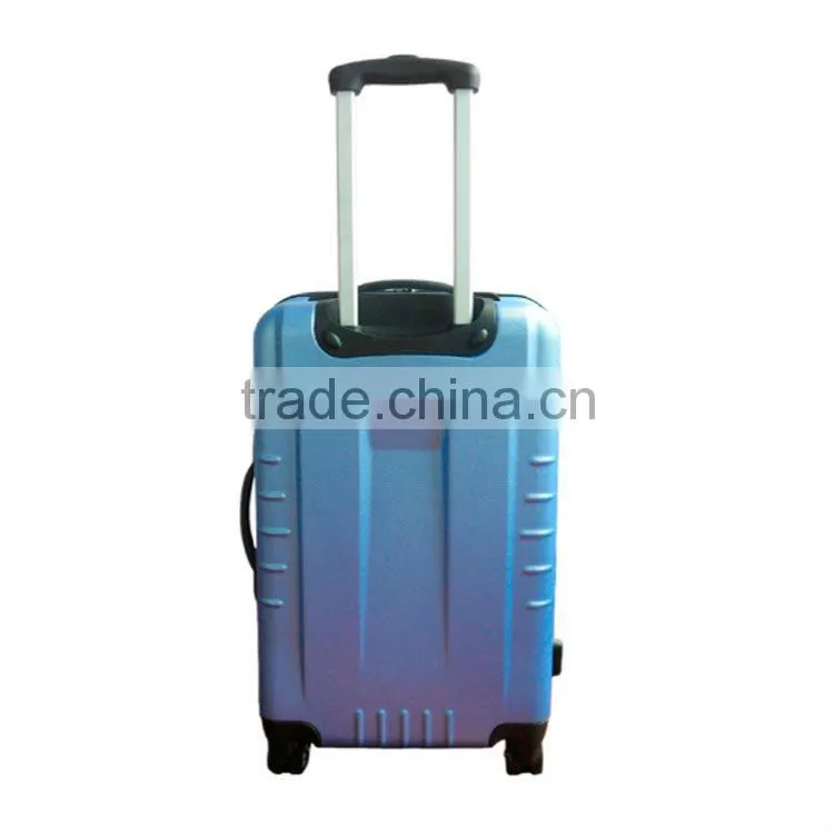 2015 china supplir abs trolley case with 8 wheels ( 3 pcs )/hard abs trolley case/abs pc trolley case