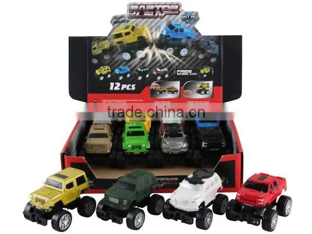friction toy vehicle kids toy 4WD power car jeep 10213332
