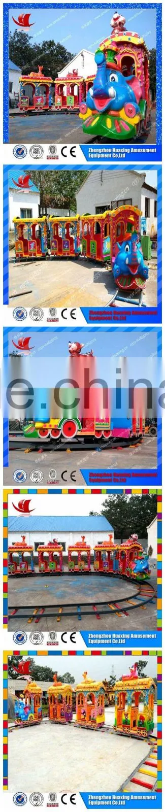 2016 products promotions kids favourite amusement ride elephant train for sale
