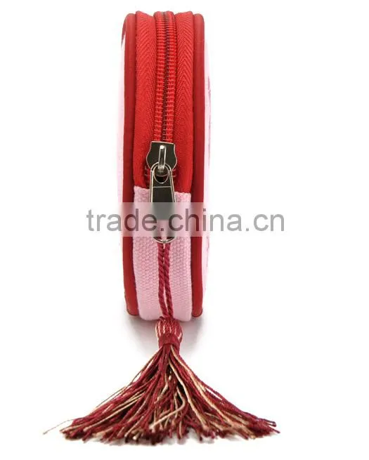 Promotional Round Shape MINI Canvas Bags with Company Logo